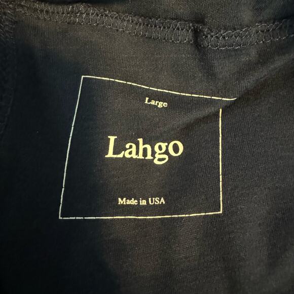 Lahgo By Lunya Deep Blue Cool Every Day Short NWT Size Large - Picture 8 of 8